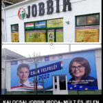 A nap képe: így fest az egykori Jobbik iroda Kalocsán