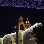 Betlehemben a Szentföldön élő keresztények töltötték meg a templomokat az éjféli misén