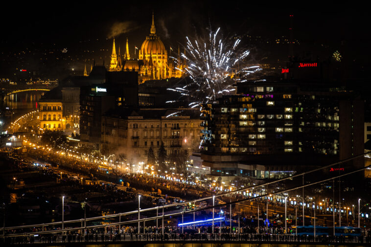 Így ünnepelték az Újévet Budapesten