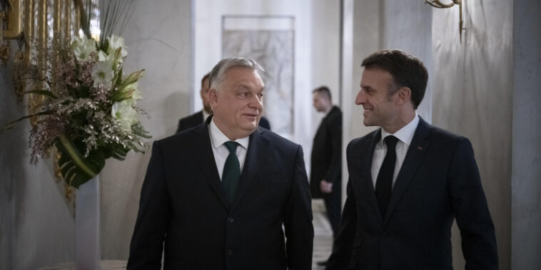Orbán Viktor: Felkészülés az EU-csúcsra Macron elnökkel Párizsban
