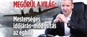 Megőrül a világ: mesterséges időjárás-módosítás az égből (+VIDEÓ)