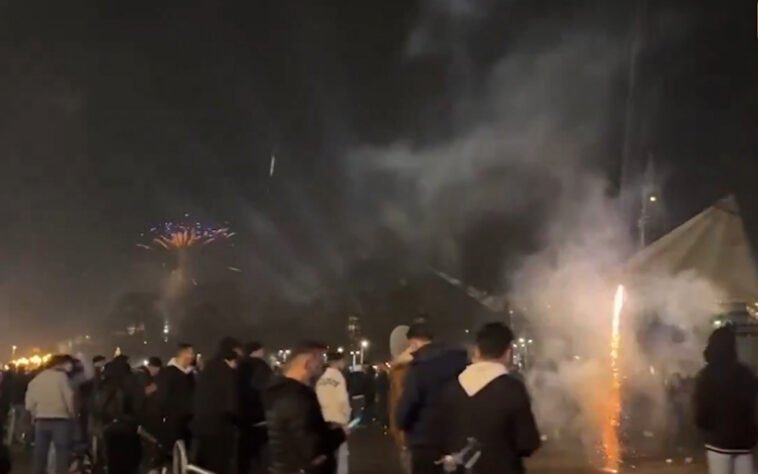 Zavargásokba csapott át a szilveszteri petárdázás Berlinben és Hollandia városaiban