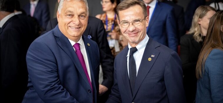 Budapestre látogat pénteken a svéd miniszterelnök