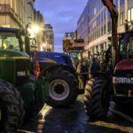 Brüsszelt megint ezer traktorral kínálták meg a gazdák