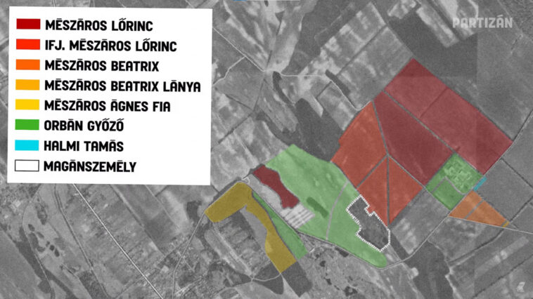 A hatvanpusztai majorság körül minden föld az Orbán és Mészáros családoké