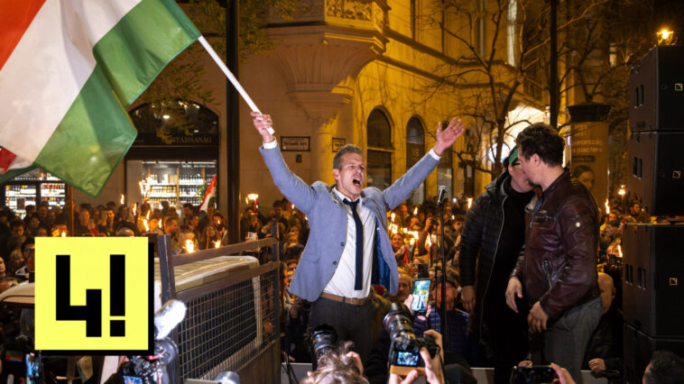 Tüntetők a Magyar Péter-hangfelvétel után: Hol élünk, kérem? Ez egy mocskos rendszer