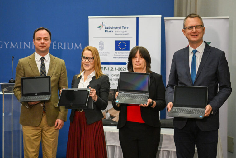 Újabb 200 ezer diák és iskola kap laptopot az államtól a kampányidőszak alatt