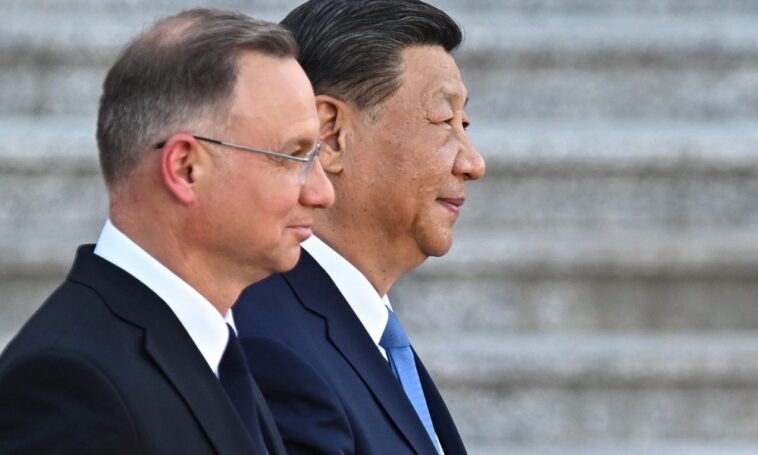 A lengyel elnök reményét fejezte ki, hogy Kína segíthet a béke megteremtésében