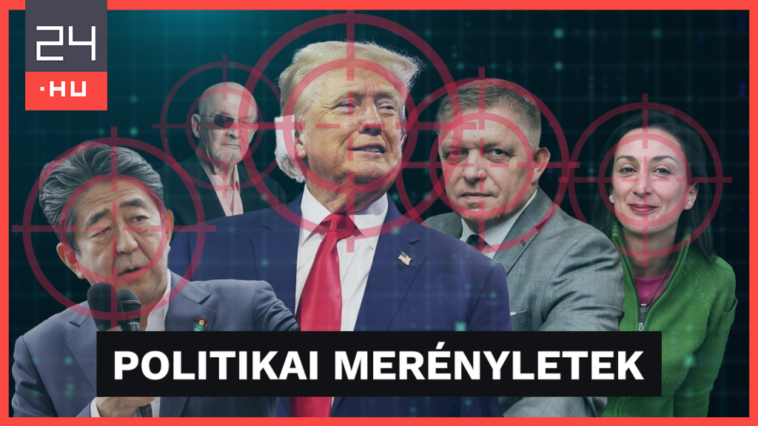Trump, Fico, Sinzó – ezek voltak az utóbbi évek legmegdöbbentőbb politikai merényletei