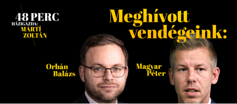 Nem nyugszik a köztévé, új időpontot találtak Orbán Balázs és Magyar Péter vitájára