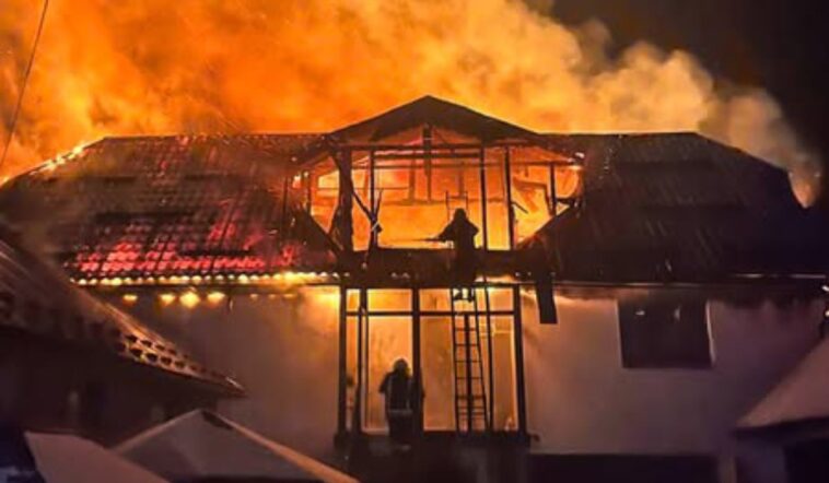 Napelemek miatt gyulladt ki egy ház a Rahói járásban
