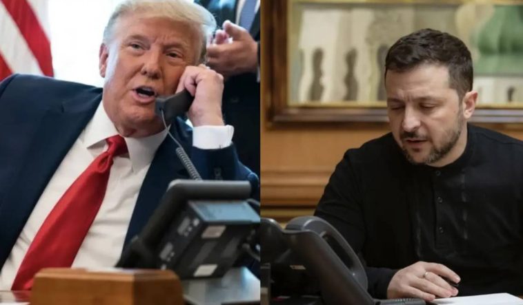 Telefonon tárgyalt egymással Zelenszkij és Trump