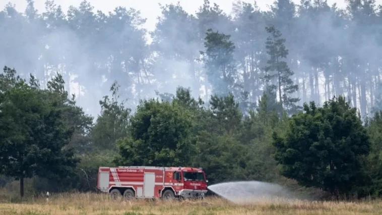 Továbbra is óriási erdőtüzek tombolnak Németországban