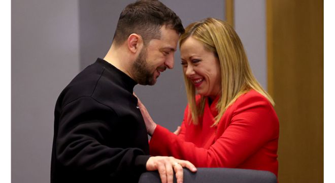 Meloni állítólag közölte Zelenszkijjel, hogy Ukrajnának vissza kell fizetnie a tartozásait