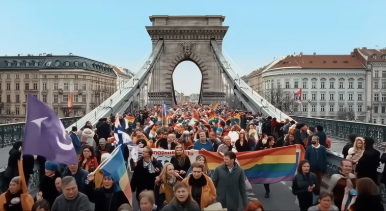 Pride helyett már az 56-os forradalom van az Erste AI-s reklámfilmjében