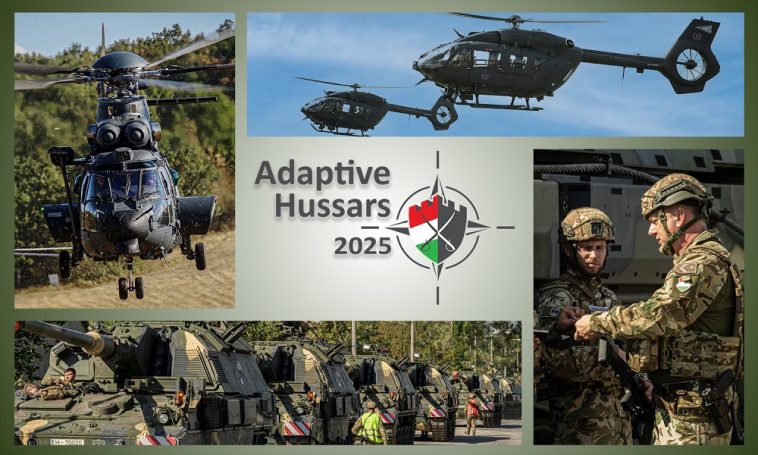 Megkezdődött az Adaptive Hussars 2025 nevű nagyszabású országvédelmi gyakorlat