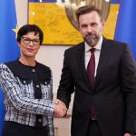 Kárpátalján járt Marta Kos, az EU bővítési biztosa